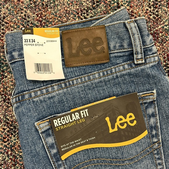 Lee Regular Fit Men’s Jeans - Picture 2 of 2